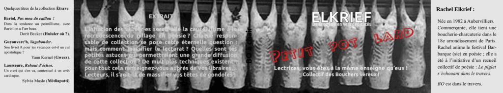 Le piglet dans le travers