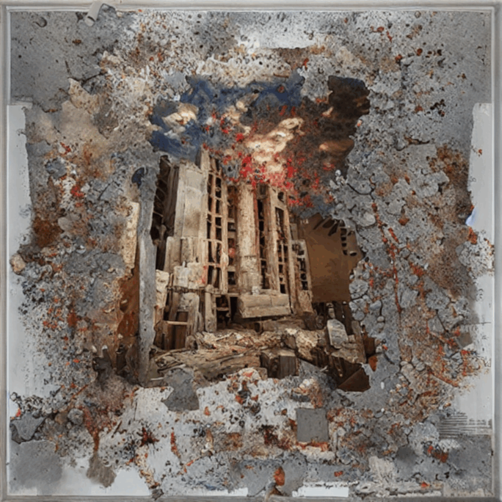 Jessica & Gordon Tufty., Scythe Hypocritical Kiss: "I don't count the lambs, to butcher them with Iranian people and Palestinian, in order to devour them alive beneath the rubble of their cities."